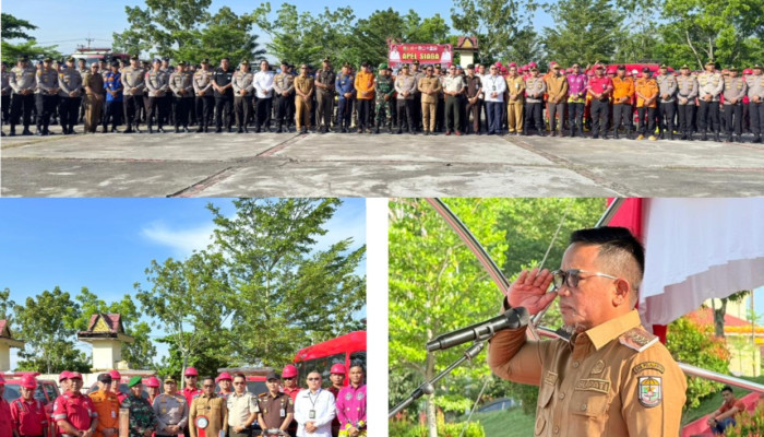 Gelar Rakor Pencegahan Karhutla, Pemkab Pelalawan Tekankan Sinergi dan Patroli Wilayah Rawan