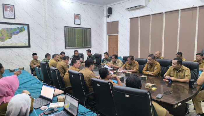Sekda Tengku Zulfan Pimpin Rapat Teknis Pra TMMD ke-129 TA 2026, Ajak Partisipasi Aktif Masyarakat Sukseskan TMMD