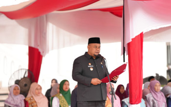 Jadi Inspektur Upacara Hari Lahir Pancasila, Wabup Syamsurizal: Harmoni Keberagaman Siak Cerminan Nilai Persatuan