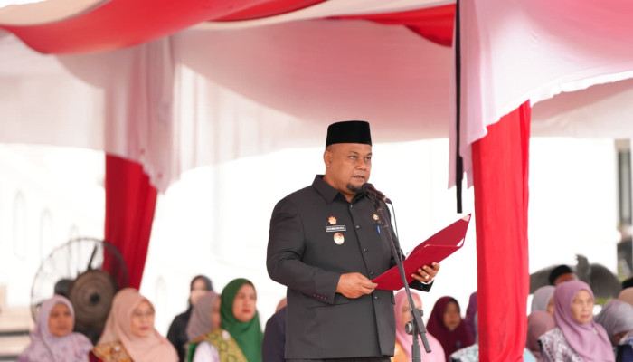 Jadi Inspektur Upacara Hari Lahir Pancasila, Wabup Syamsurizal: Harmoni Keberagaman Siak Cerminan Nilai Persatuan