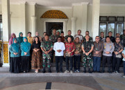 Sinergi Pemkab Pelalawan-TNI, Bupati dan Wabup Sambut Kunjungan Danrem 031/Wira Bima