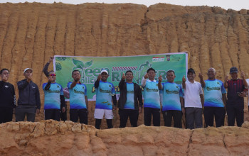Bangun Kerjasama dan Jaga Lingkungan, Bupati Zukri Laksanakan Kegiatan Tanam Pohon dan Lari Pagi Bersama Forkopimda