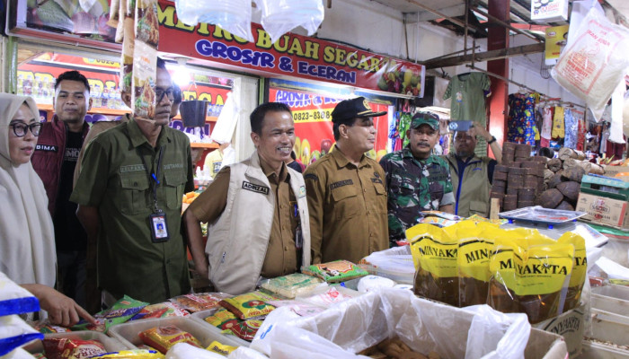 Pantau Ketersediaan Pangan di Pasar Tradisional, Pemko Pekanbaru: Stok Pangan Tersedia dan Harga Relatif Stabil