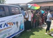Diserbu Warga Tanjung Rhu, Stok Pangan Mobil Pak AMAN Ludes Kurang dari Satu Jam