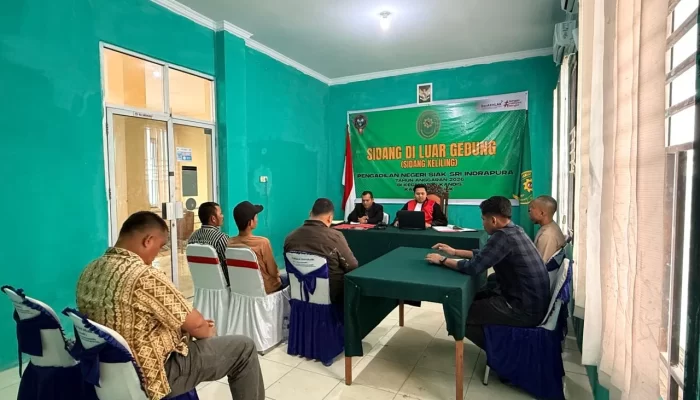 Gelar Sidang Keliling di Kandis, PN Siak: Dekatkan Pelayanan Kepada Masyarakat