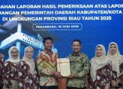 Pemkab Pelalawan Kembali Raih Opini WTP atas LKPD Tahun Anggaran 2025 dari BPK RI