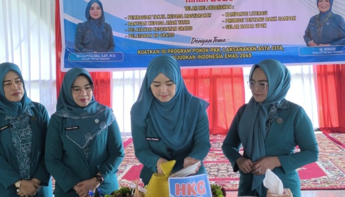 Gelar Peringatan HKG PKK Ke-54, TP PKK Pelalawan Dorong Penguatan 10 Program Pokok PKK
