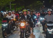 Ikuti Night Ride 2026, Wako dan Wawako Pekanbaru Susuri Jalan Kota Pekanbaru Bersama Ribuan Rider