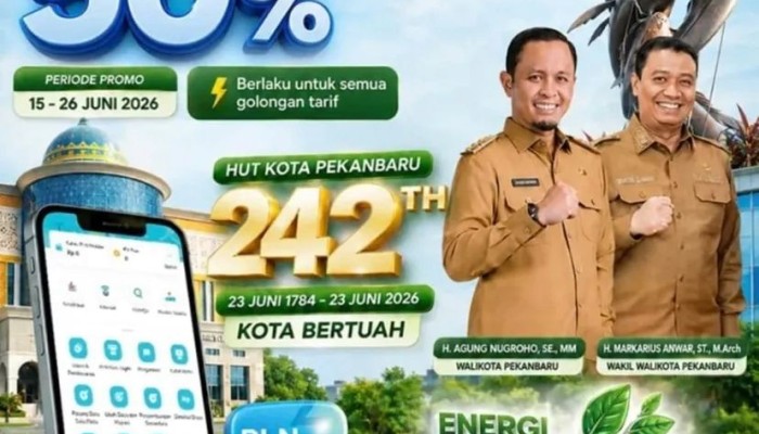 Meriahkan HUT Pekanbaru, Pelanggan UID Riau & Kepri Dapat Promo Spesial Tambah Daya Listrik