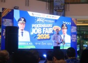 Walikota Pekanbaru Buka Job Fair 2026 Targetkan 70 Persen Loker Terisi