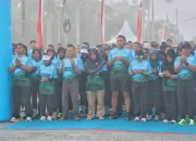 Lepas Road To Bhayangkara Run Polres Siak 2026, Bupati Afni Ajak Masyarakat Hidup Sehat