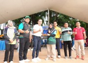 Bupati Siak Buka Lomba Senam Zapin Kreasi di CFD Tualang