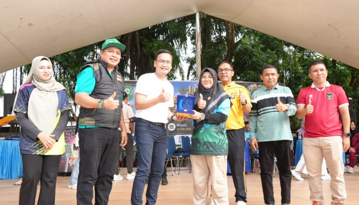Bupati Siak Buka Lomba Senam Zapin Kreasi di CFD Tualang