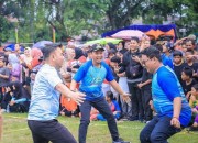 Ribuan Warga Padati Lapangan Bukit Putra Senapelan, Ramaikan Pesta Rakyat dan Jalan Sehat