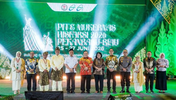 Wakil Walikota Pekanbaru Hadiri Opening Ceremony PIT dan Mukernas Hisfarsi PP IAI di SKA Co-Ex