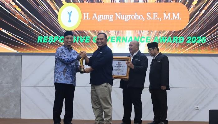 Apresiasi dari JMSI, Wali Kota Pekanbaru Raih Penghargaan Responsive Governance