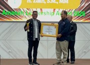 Hadirkan Kebijakan yang Pro Rakyat, Bupati Zukri Raih Penghargaan Leadership Award 2026 dari JMSI Riau