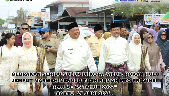 Gebrakan Seribu Suluk di Kota Jalur: Rokan Hulu Jemput Marwah Menuju Tuan Rumah 2027