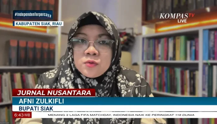 Bupati Afni Jadi Narasumber di Kompas TV, Bicara Strategi Keterlibatan UMKM Lokal di MBG