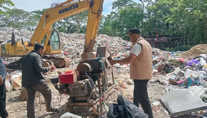 TPA Buantan Besar, Siak Olah Sampah Jadi Pupuk Organik