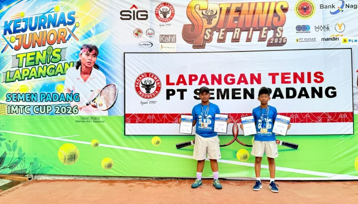 Kejurnas Tenis Junior IMTC Semen Padang, Kakak Beradik Asal Siak Borong Emas
