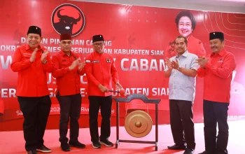 Hadiri MUSANCAB PDI Perjuangan, Sekda Siak Harapkan Lahir Kepengurusan yang Berkontribusi bagi Daerah