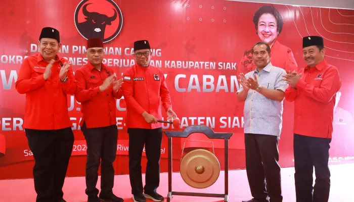 Hadiri MUSANCAB PDI Perjuangan, Sekda Siak Harapkan Lahir Kepengurusan yang Berkontribusi bagi Daerah