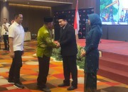 Asisten II Setda Pelalawan Hadiri Pelantikan Direktur PT Bumi Siak Pusako