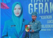 Hari Gerak PKK ke-54, Wali Kota Agung Dorong PKK Jadi Pelopor Kebersihan dan Wujudkan Zero Anak Putus Sekolah