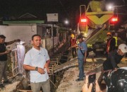 Atasi Banjir, Pemko Pekanbaru Gesa Pembangunan Drainase di Jalan Embun Pagi