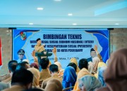 Pastikan Bansos Tepat Sasaran, Pemko Pekanbaru Gelar Bimtek DTSEN Bagi Operator Puskessos