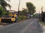 Puluhan Tahun tak Tersentuh Pembangunan, Kini Jalan Melati Diperbaiki Walikota Agung