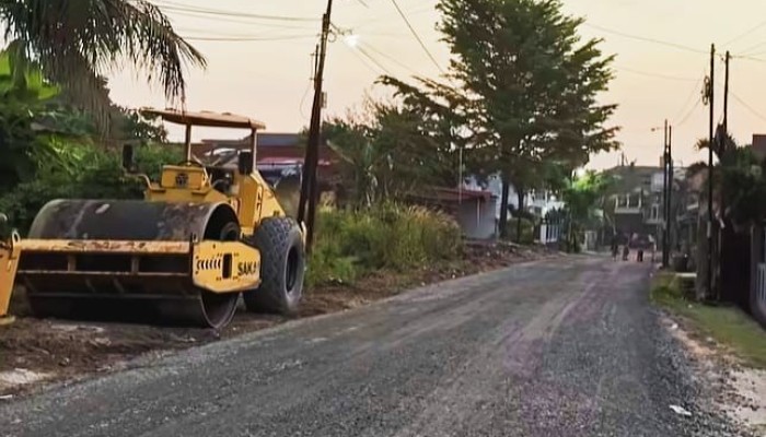 Puluhan Tahun tak Tersentuh Pembangunan, Kini Jalan Melati Diperbaiki Walikota Agung