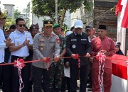 Bersama Wabup, Bupati Hadiri Peresmian Jembatan Merah Putih Presisi di Desa Rangsang