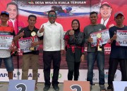 Resmi Ditutup Bupati Zukri, Jum Stepano Sabet Tiga Gelar Juara di Kejuaraan Ketinting Boat Racing 2026