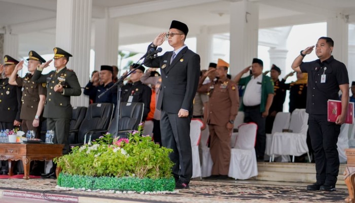 Wabup Rohil Pimpin Upacara Hari Lahir Pancasila, Ajak Jadikan Pancasila Ideologi yang Hidup