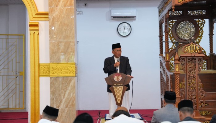 Bupati Bistamam Shalat Idul Adha 1447 H di Masjid Agung Al-Ikhlas Bagansiapiapi, Ajak Warga Perkuat Keikhlasan Bangun Daerah