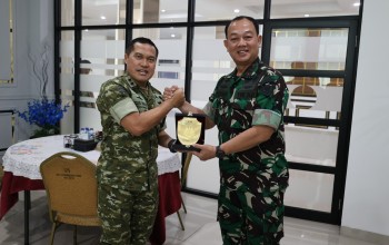 Kodam XIX Tuanku Tambusai Tegaskan Komitmen Pembinaan Satuan, Pangdam Terima Audiensi Denpusen Arhanud