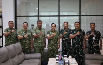 Kodam XIX Tuanku Tambusai Bangun Sinergi Pendidikan Militer, Pangdam Terima Kunjungan Sesko AU
