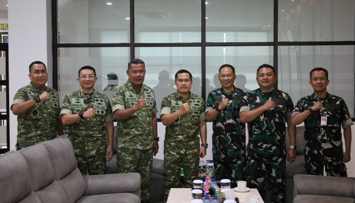 Kodam XIX Tuanku Tambusai Bangun Sinergi Pendidikan Militer, Pangdam Terima Kunjungan Sesko AU