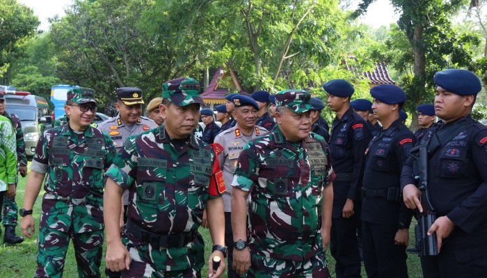 Kodam XIX Tuanku Tambusai Gelar Apel Pasukan, Tegaskan Kesiapan Maksimal Pengamanan Kunjungan Wakil Presiden RI
