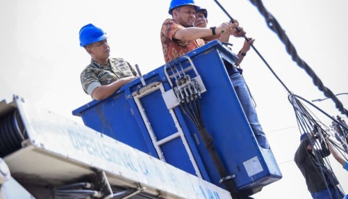 Wali Kota Dorong Seluruh Penyedia Layanan Ikut Benahi Kabel FO di Pekanbaru