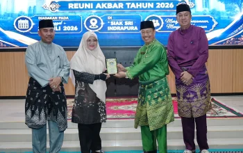 Bupati Afni Sambut Hangat Reuni Akbar FKA SPGN 197 Bengkalis, KPG dan PGSLP di Kabupaten Siak