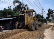 Pemko Pekanbaru Mulai Perbaiki Kerusakan Jalan Tanjung Batu