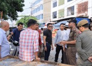 Pemko Segera Aspal Jalan Teratai, Ratusan Pedagang Diminta Segera Pindah ke Dalam Pasar