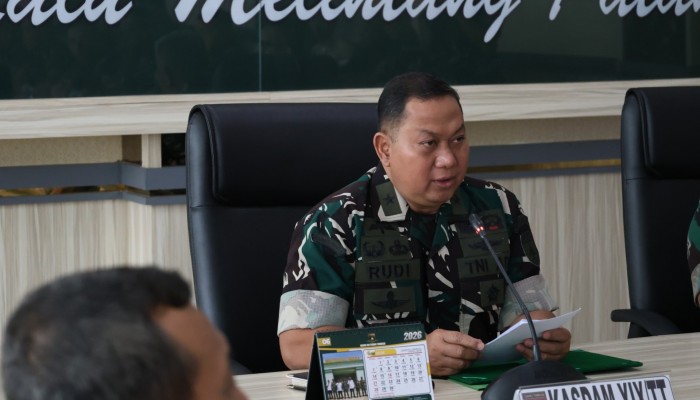 Kodam XIX/Tuanku Tambusai Mantapkan Pengendalian Program dan Anggaran 2026 Bersama Tim Dalproggar TNI AD