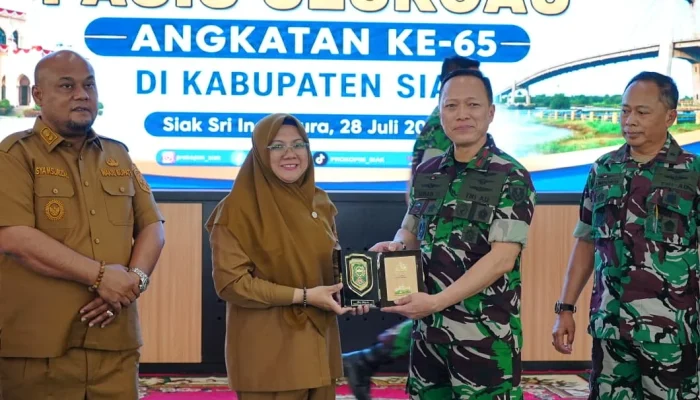 Kuliah Kerja Kejuangan, Bupati Afni Sambut Langsung Kunjungan Pasis Seskoau angkatan ke – 65