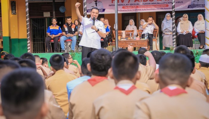 Persiapan GCMC IMT-GT ke-9 di Pekanbaru, Wawako Tinjau SMP Negeri 4
