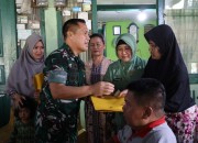 Pangdam XIX Tuanku Tambusai Beri Semangat Keluarga Prajurit Lewat Anjangsana HUT Ke-1