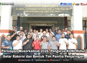 Persiapan Musorkablub 2026, Pengurus KONI Rohul Gelar Rakorsi dan Bentuk Tim Panitia Penjaringan